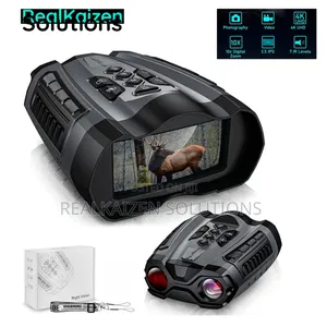  Night Vision Goggles With 3.5" HD Display |10X Zoom | IR