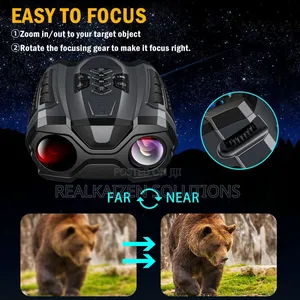  Night Vision Goggles With 3.5" HD Display |10X Zoom | IR
