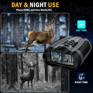  Night Vision Goggles With 3.5" HD Display |10X Zoom | IR