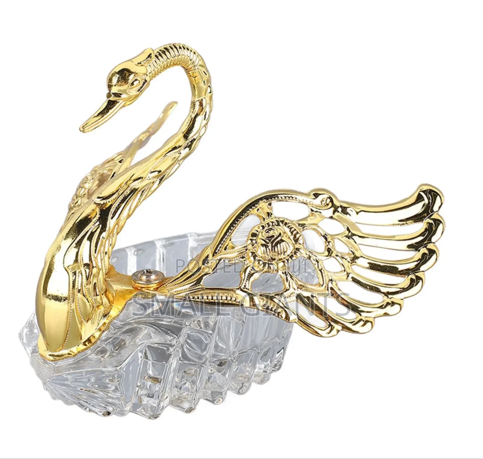 Double Wings Gold Sugar/ Spice Bowl