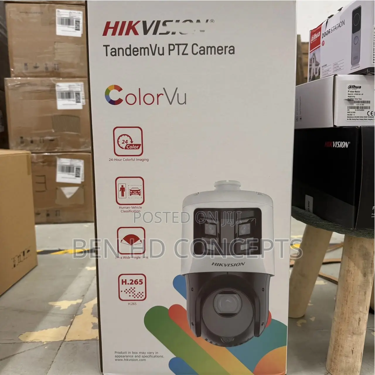Hikvision PTZ Camera 6mp Double Lens IP