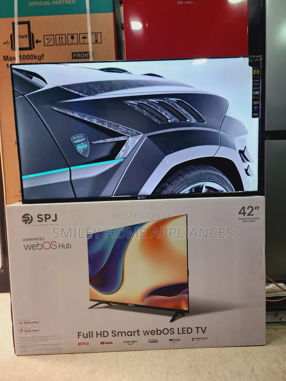 Newly Imported SPJ SMART TV 42inches