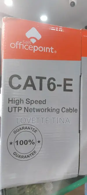 Cat 6 Cable Rool 100m Office Point Indoor