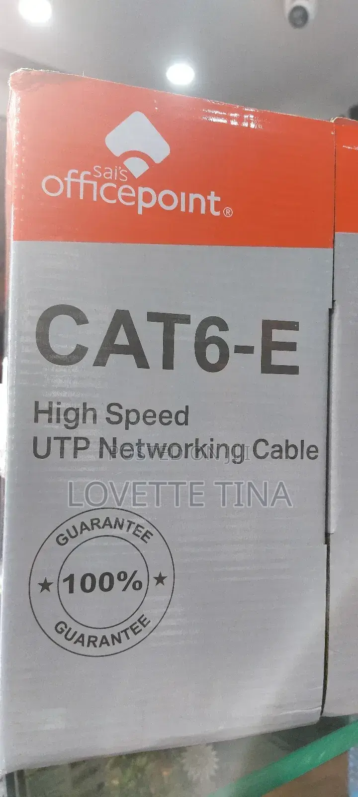 Cat 6 Cable Rool 100m Office Point Indoor