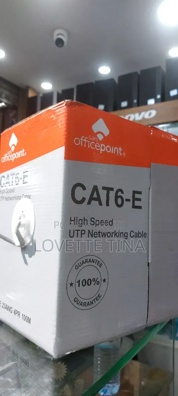 Cat 6 Cable Rool 100m Office Point Indoor