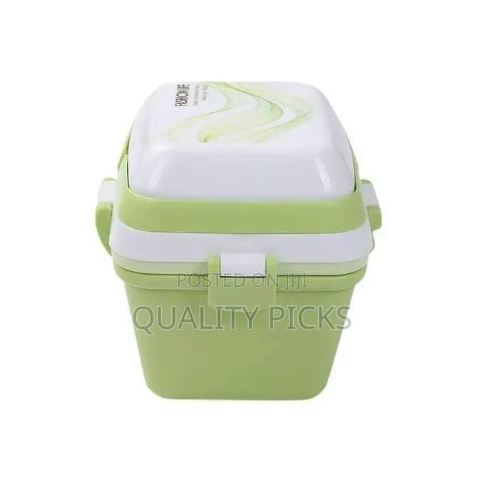 Storage Lunch Box With Hidden Handle Four-Sided Buckle