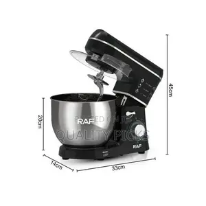 RAF 6-Speed Kitchen 8L Electric Food Stand Mixer