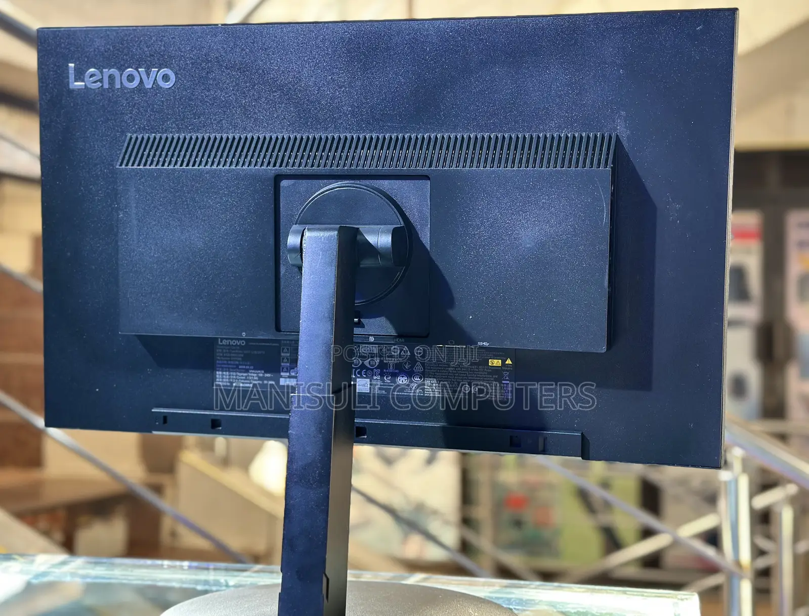 Monitor Lenovo 22 Inch Vga Usb 3.0 Hdmi Dp Dvi Display