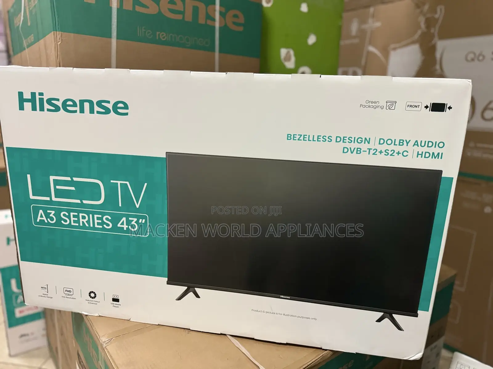Hisense 43 Digital Led Tv Brand New