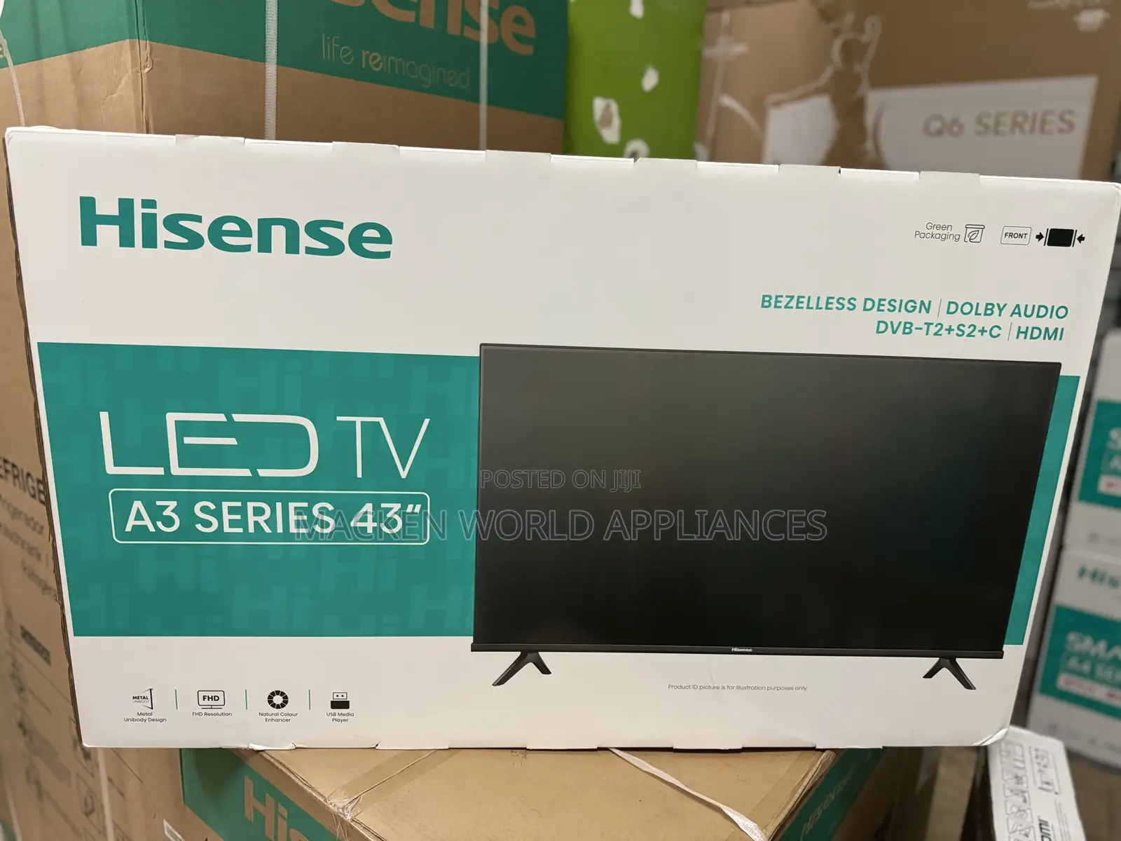 Hisense 43 Digital Led Tv Brand New