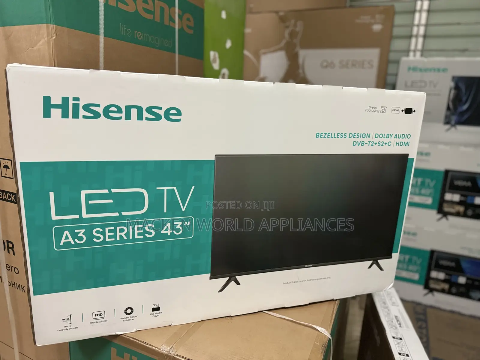 Hisense 43 Digital Led Tv Brand New