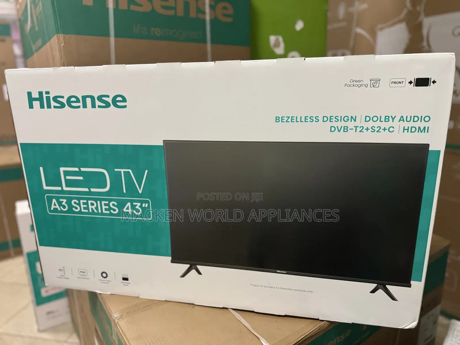 Hisense 43 Digital Led Tv Brand New