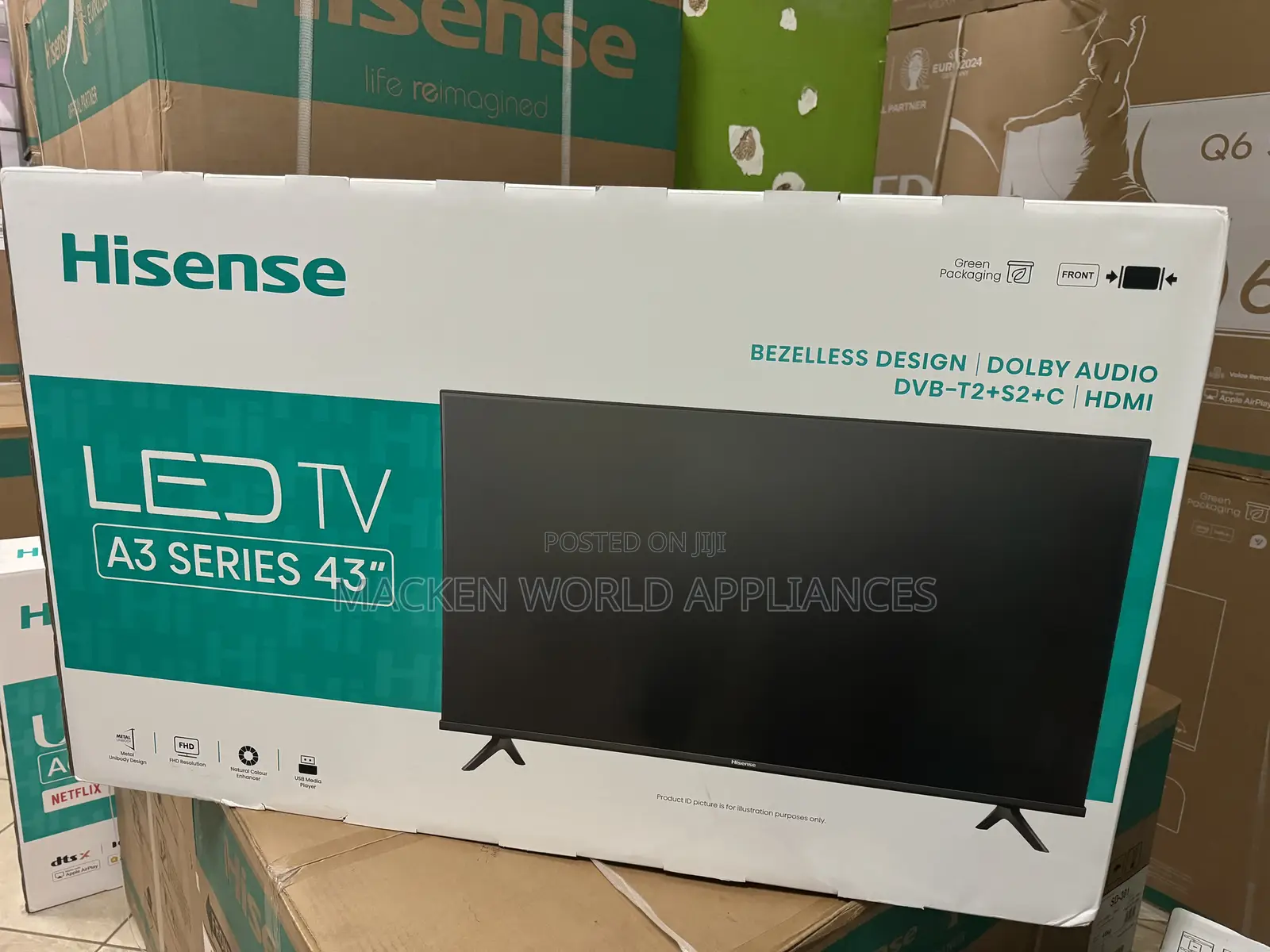 Hisense 43 Digital Led Tv Brand New