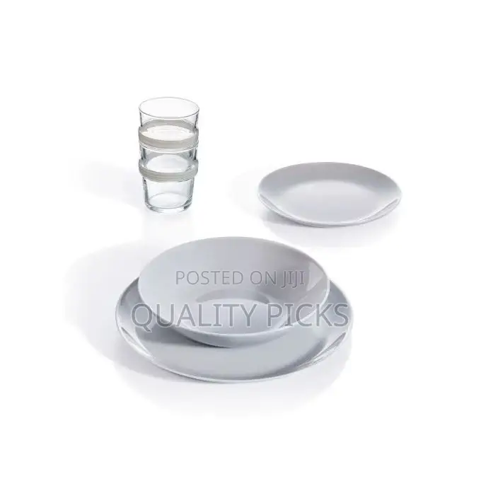 Luminarc 18 Piece Luminarc Plates,Side Plates