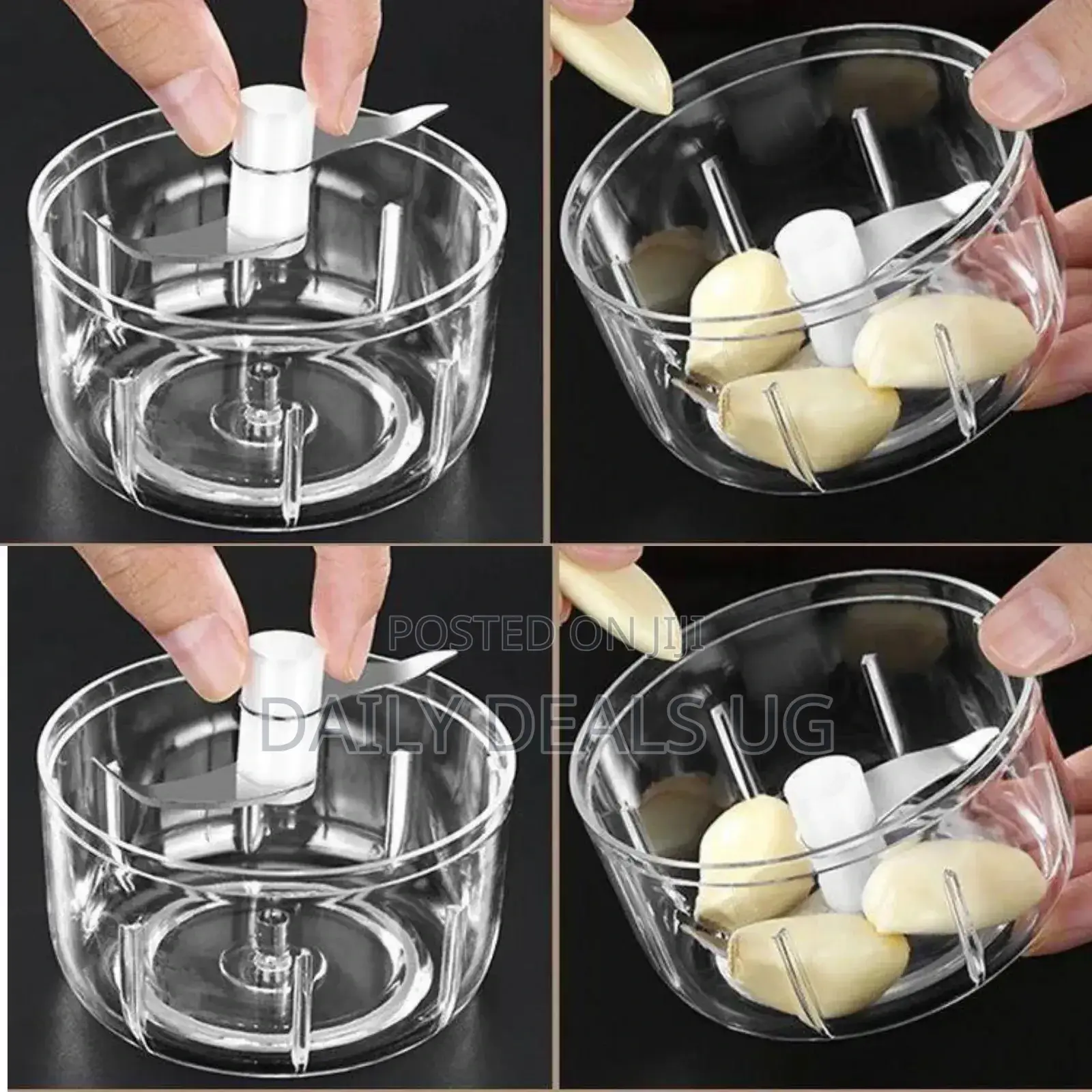 Rechargeable Automatic Garlic Press