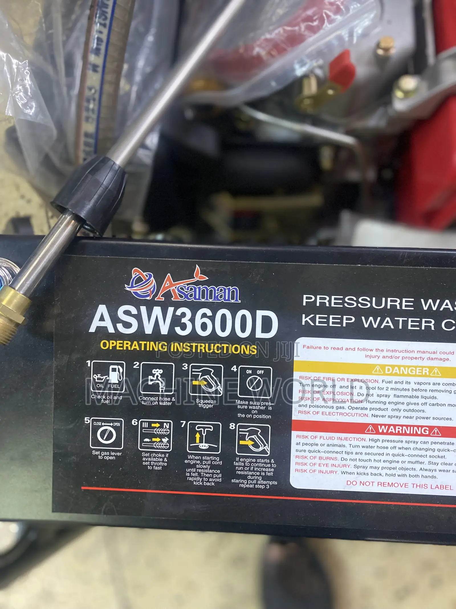 Apollo Diesel Car Washer Japan/Diesel Pressure Washer Apollo