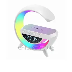 Led Wireless Charger With Speaker.