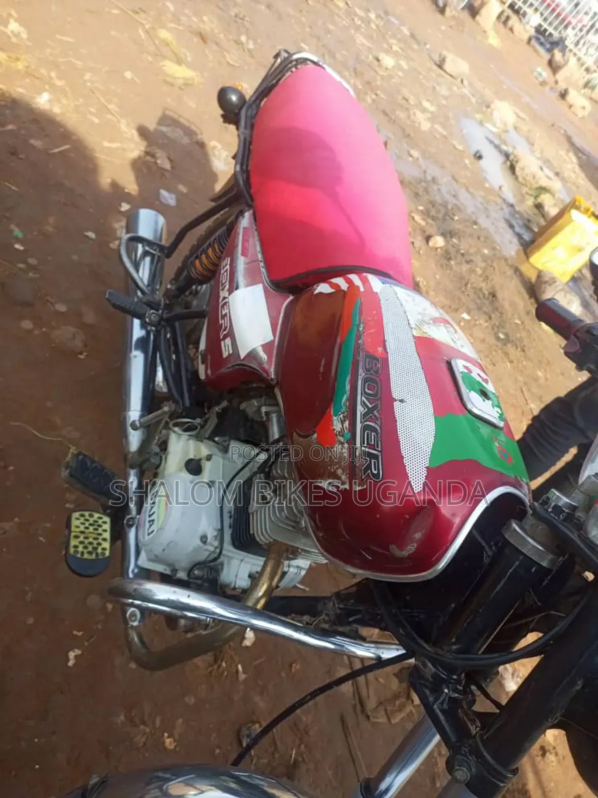 Bajaj Boxer 2016 Red