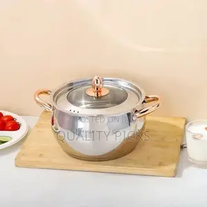 6 PCS of Stainless Steel Saucepans Cookware Induction