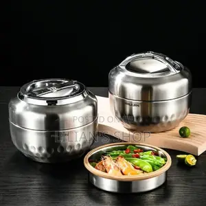 New Stainless Steel Lunch Box Sliver