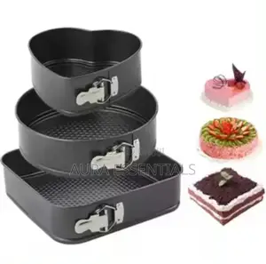 Set of 3 Cake Molds