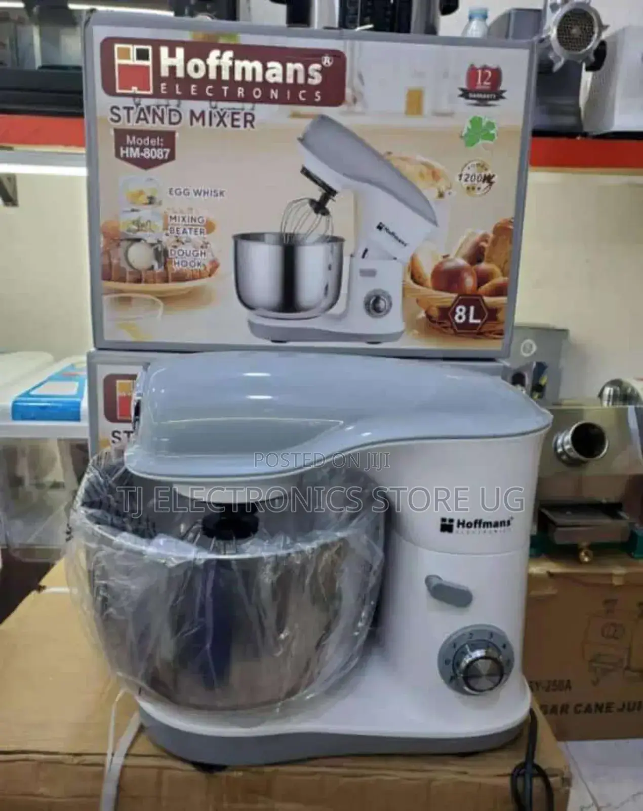 8 Litres Hoffmans Stand Mixer Now