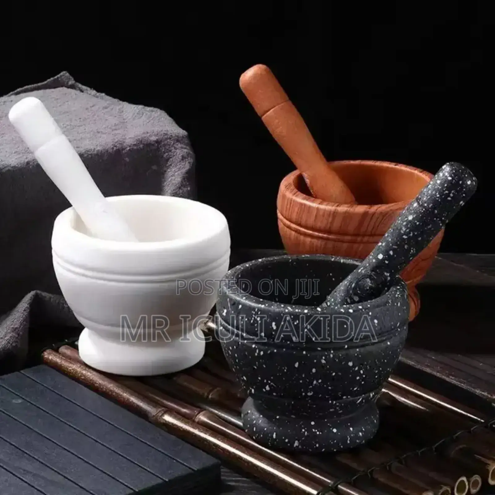 Household Kitchen Spices Grinding,Pounding Mortar Pestle