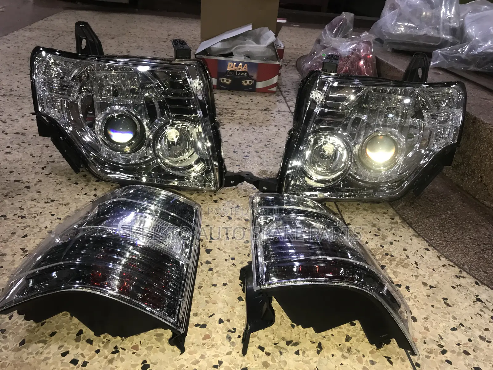 Headlamps and Behind Lights Pajero New Model/ Bitama