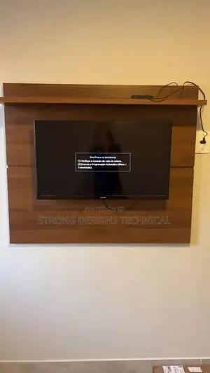 Photo - Tv Wall Board Tv Stand Wall Unit