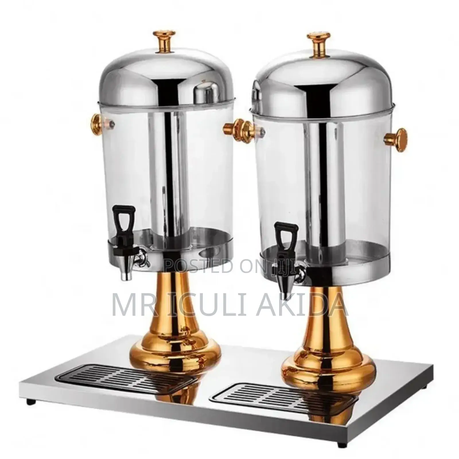 Double Soft Drink Non Electric Beverage Dispenser With Taps