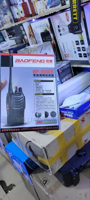 Photo - Bf-888s Uhf Walkie Talkie/Baofeng 16 Channel Walkie Talkie