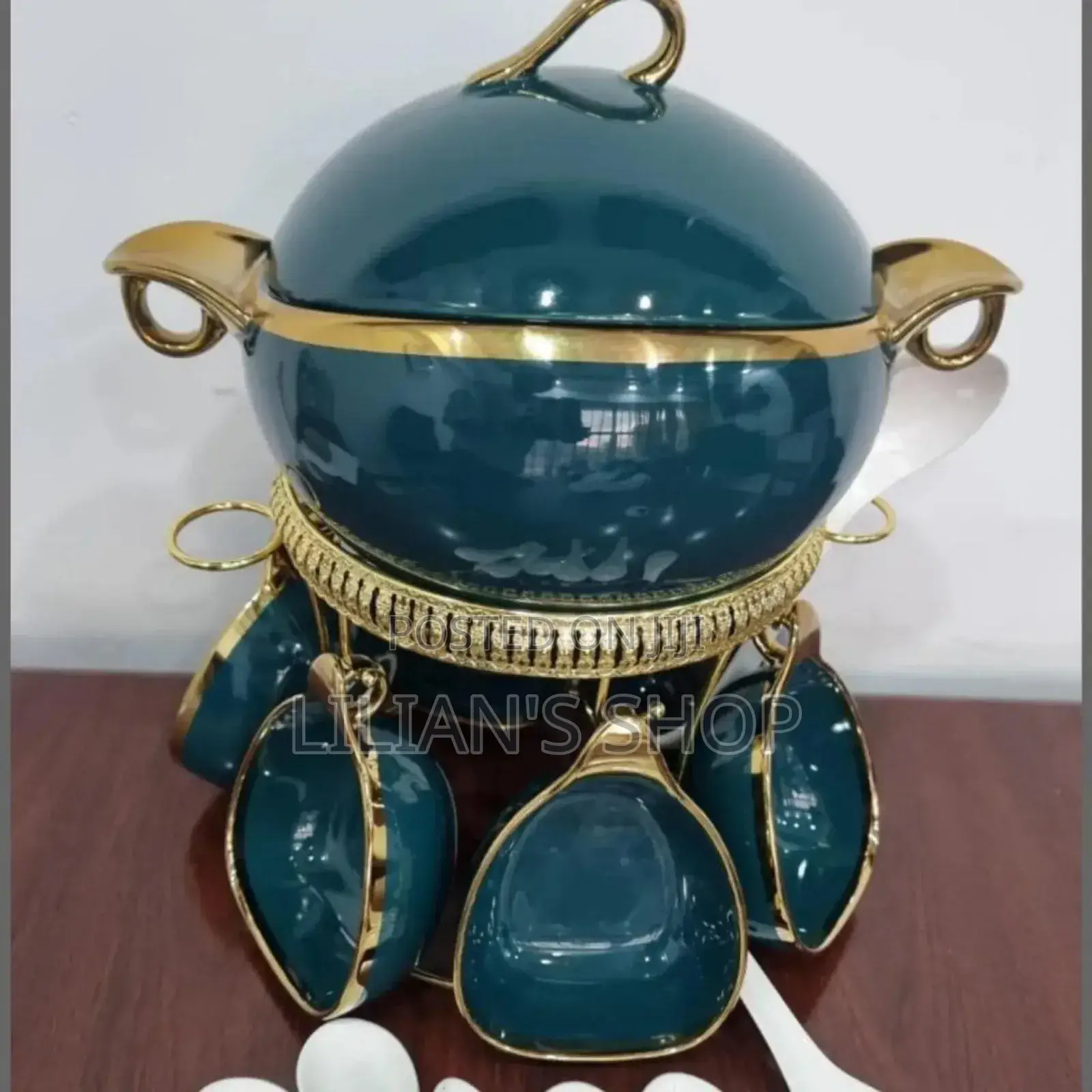 Soup Set With Stand