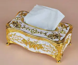 Golden Tissue Napkin Tissue Holder