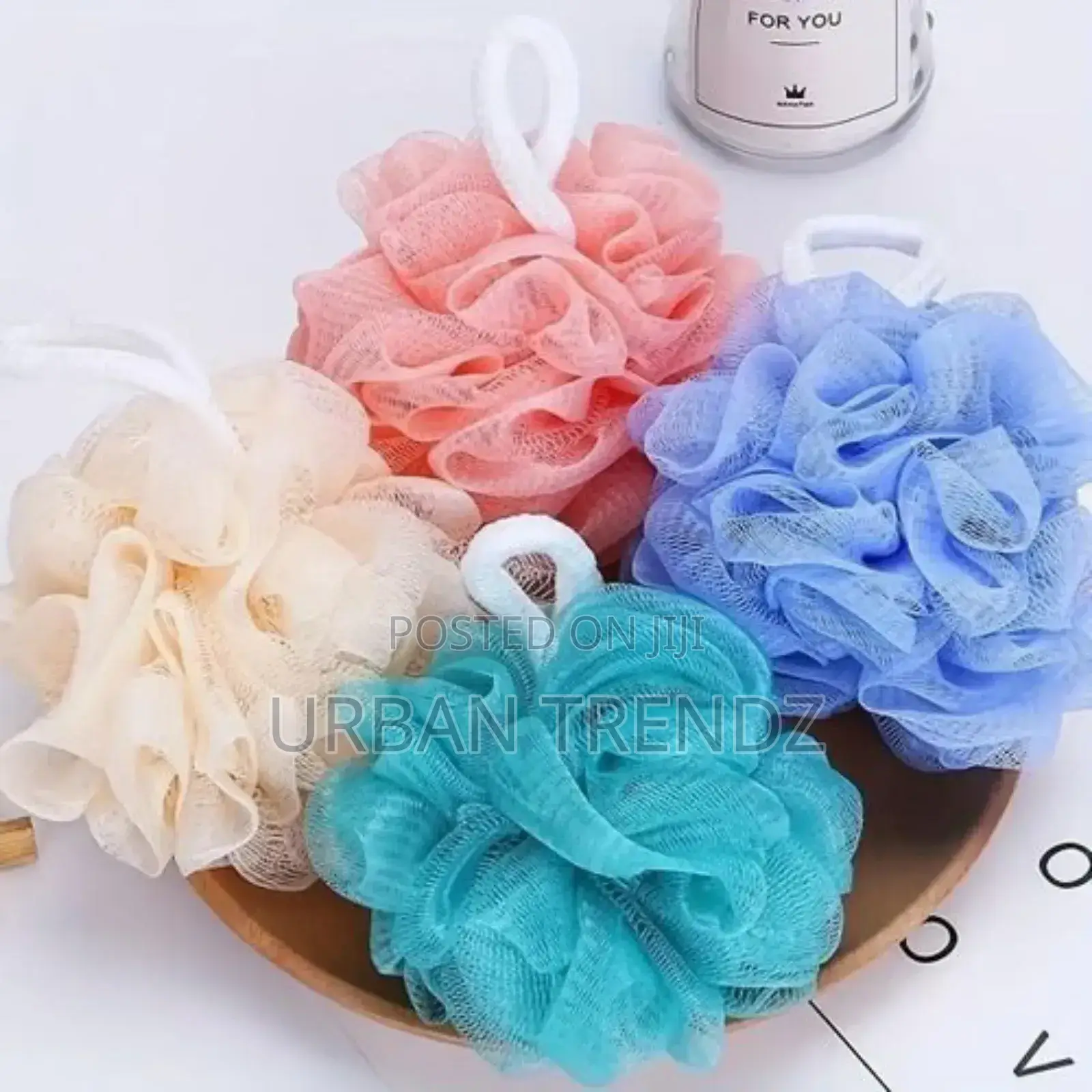 8pcs/Set Shower Loofa, Bathing Flower Ball.