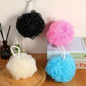 8pcs/Set Shower Loofa, Bathing Flower Ball.