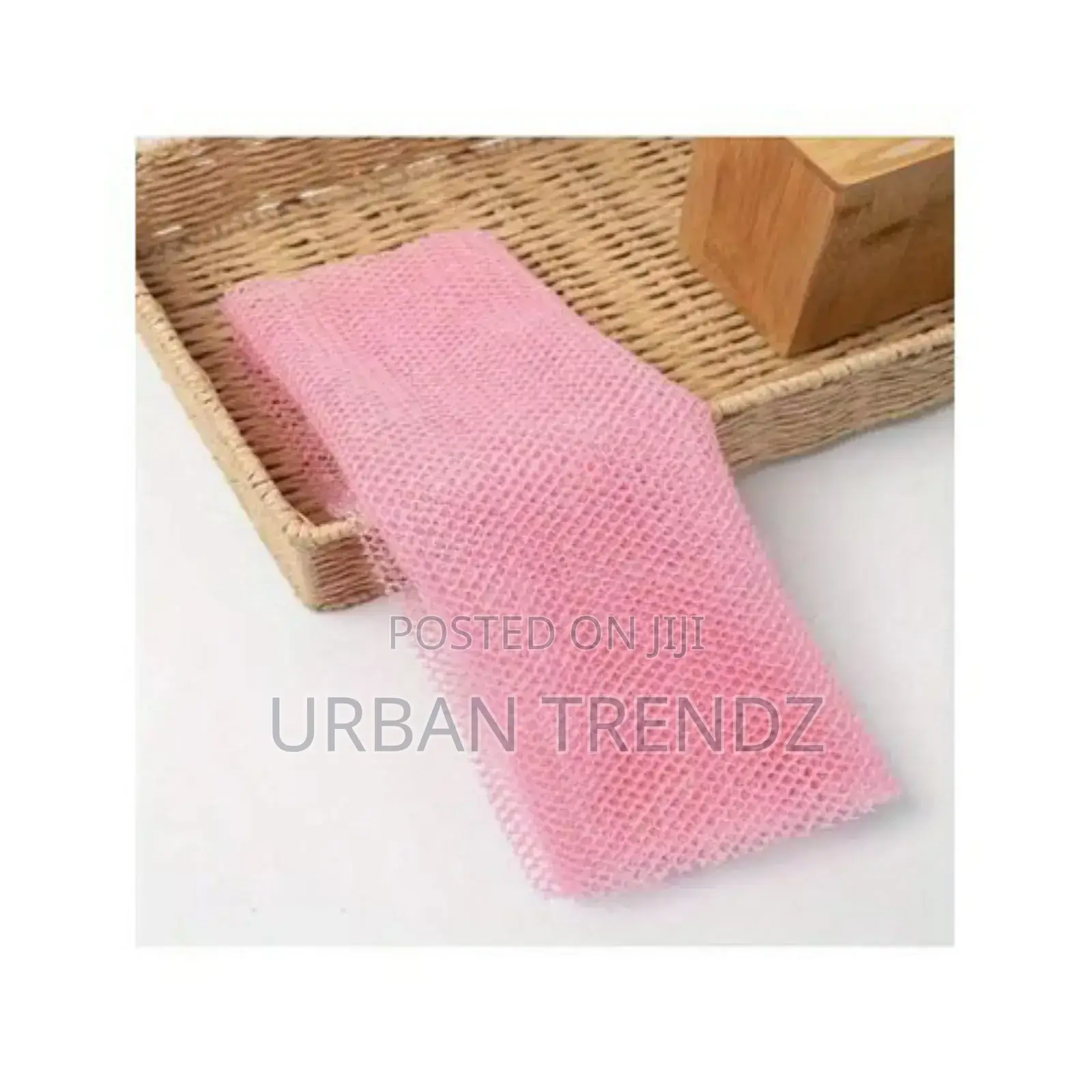 1pc Daily Perfection Exfoliating African Net Bath Sponge