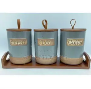 Airtight Farmhouse Canisters Set