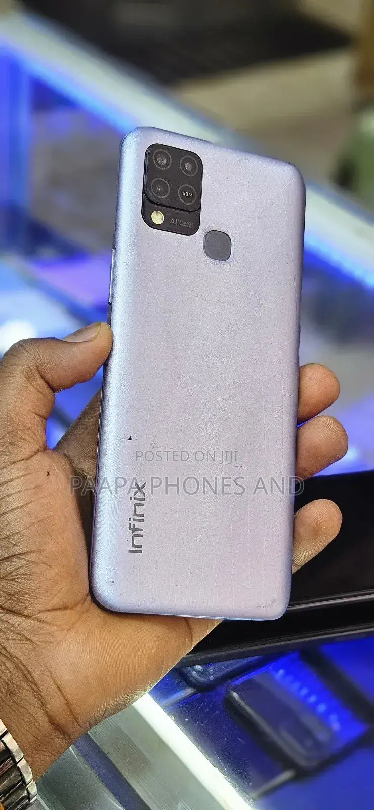 Infinix Hot 10T 128 GB Purple