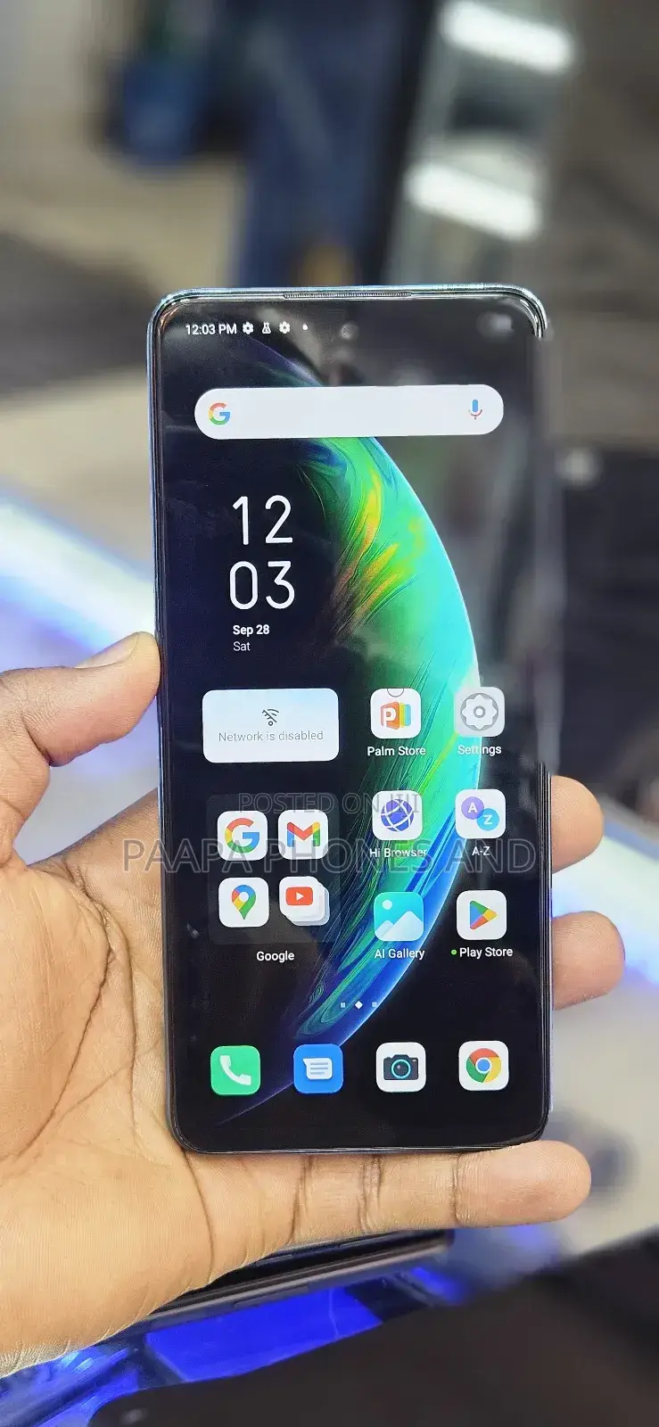Infinix Zero 5G 128 GB Blue