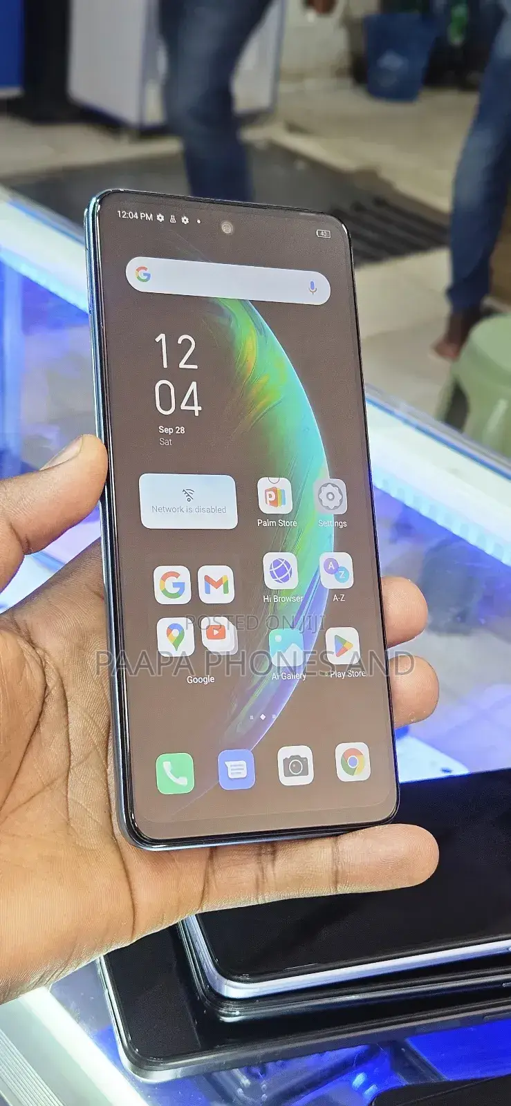 Infinix Zero 5G 128 GB Blue