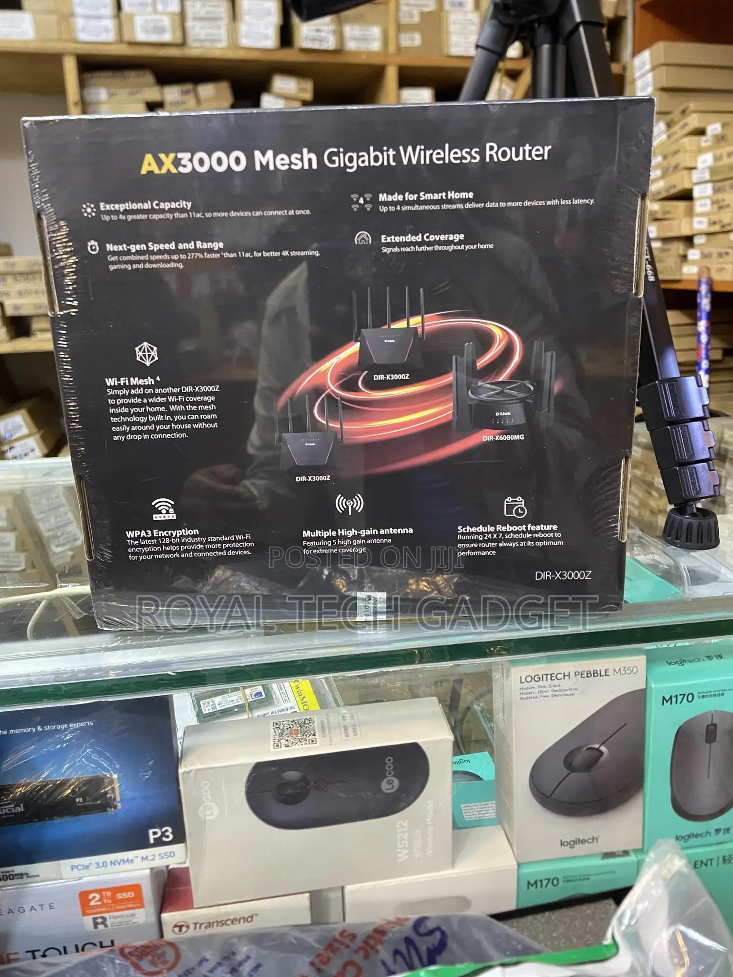 D-Link AX3000 Mesh Gigabit Wireless Router