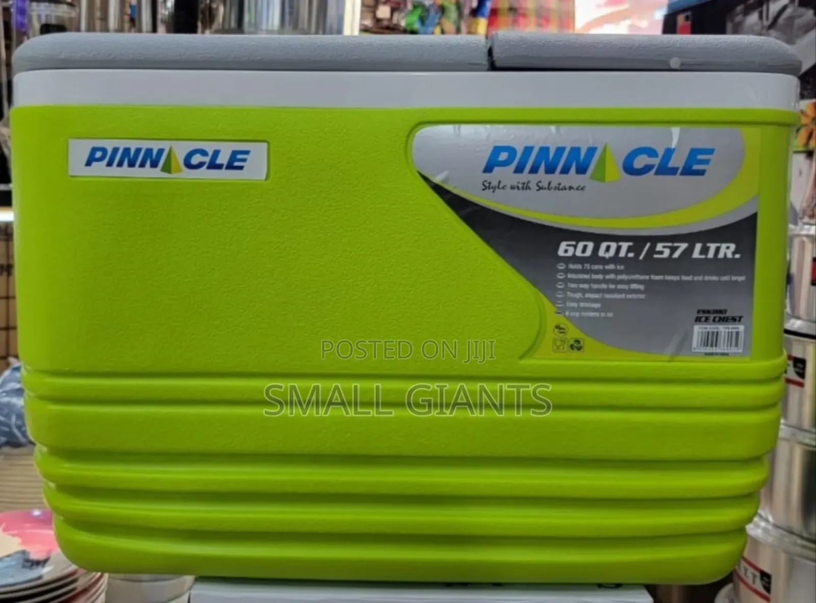 57 Litre Pinnacle Ice Cooler Box