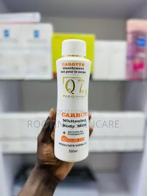 Photo - Q7 Paris Carotte Skin Lightening Body Milk 500mls