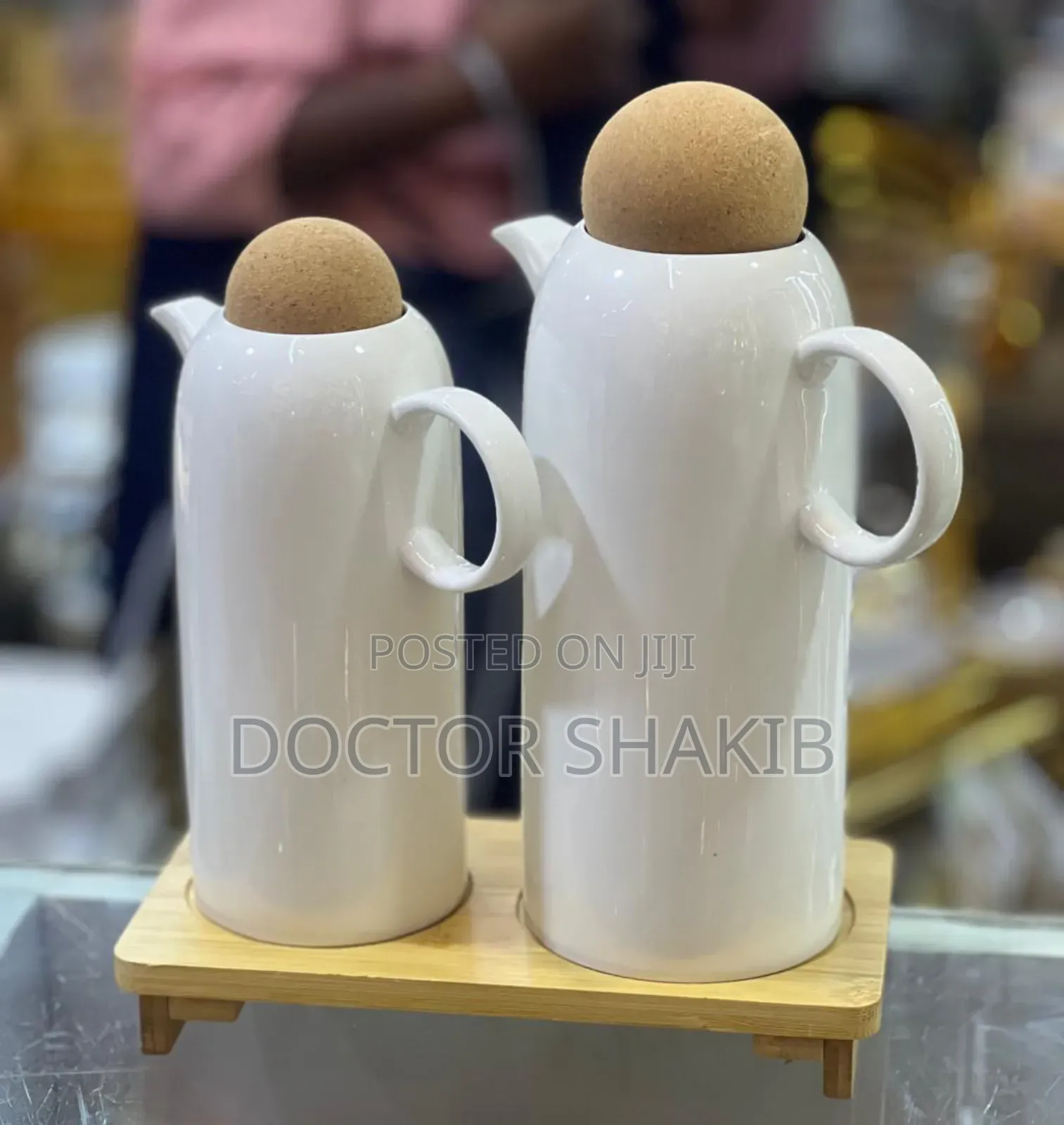 Porcelain Oil Vinegar Pot Holder