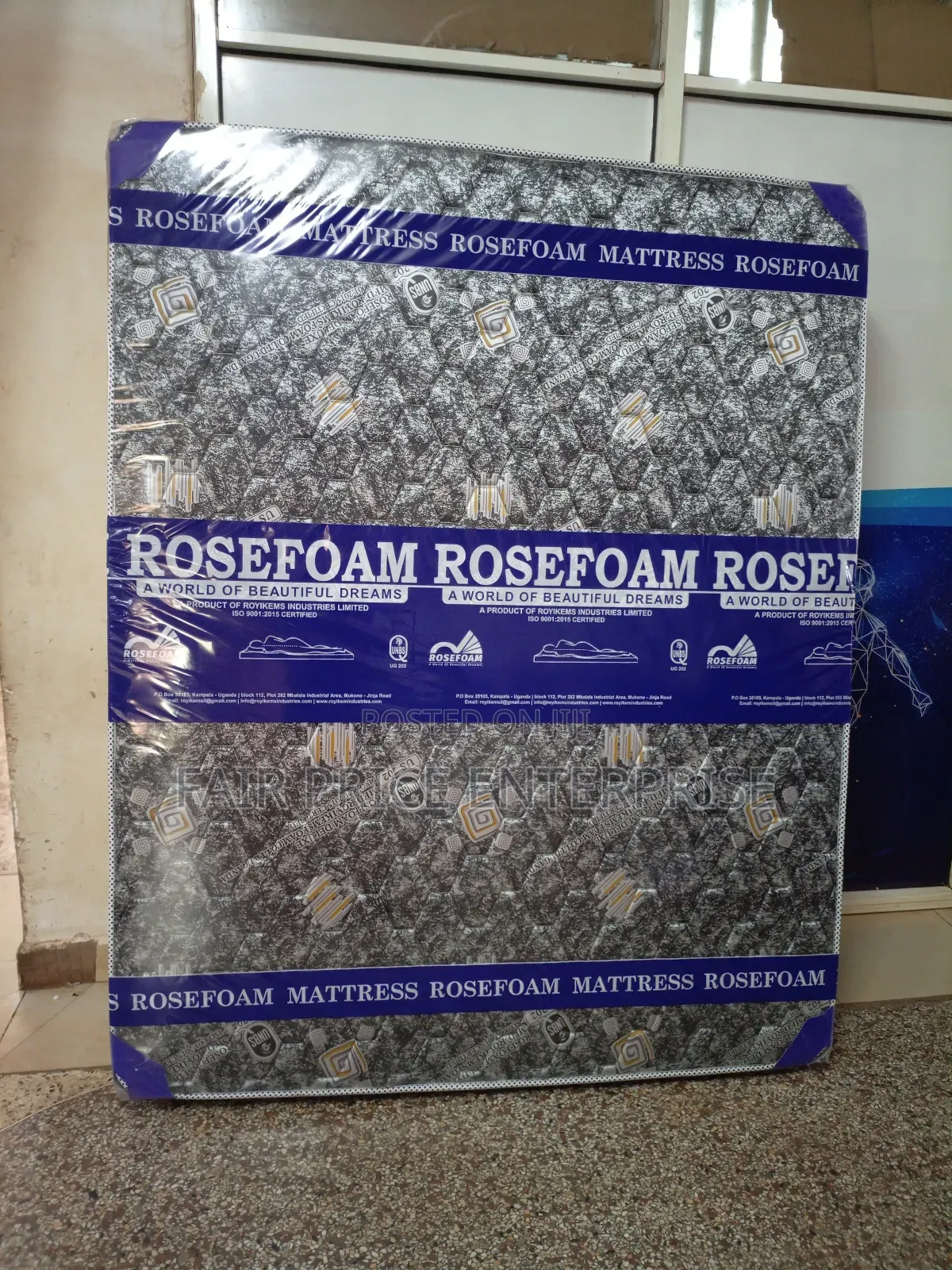 Rosefoam Mattresses High Density 5x6x6 Inche