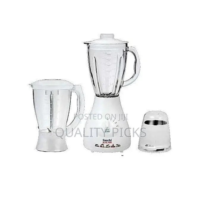Saachi 4 in 1 High Efficient Blender With 2 Jars 1 Grinder