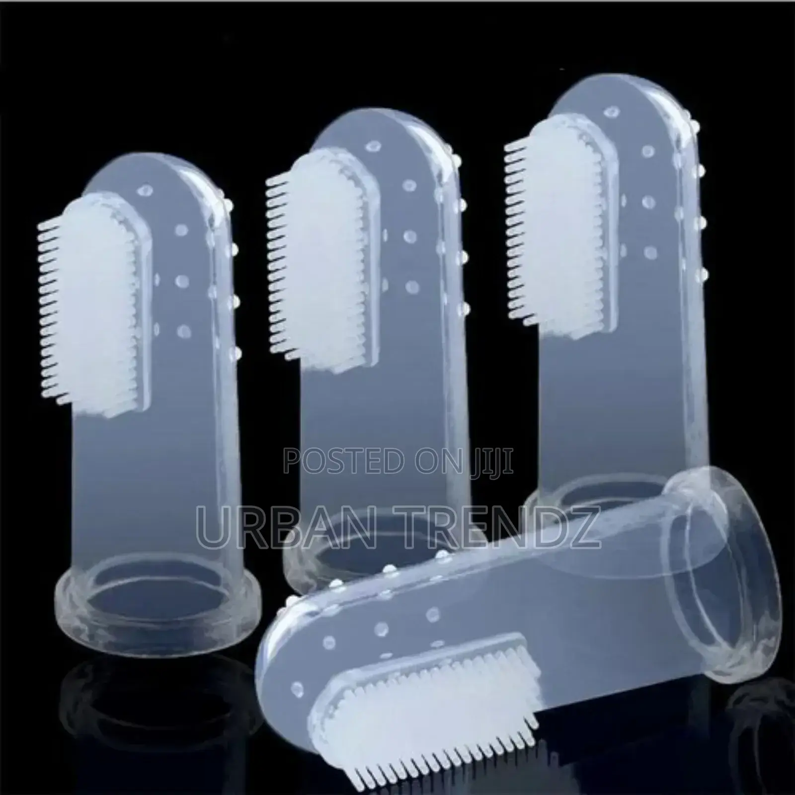 5pcs Baby Toothbrush Children 360 Degree Soft Finger Child
