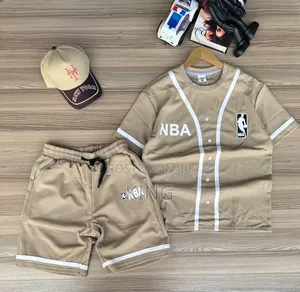Photo - Gentle NBA Shirt Shorts. Casual Set