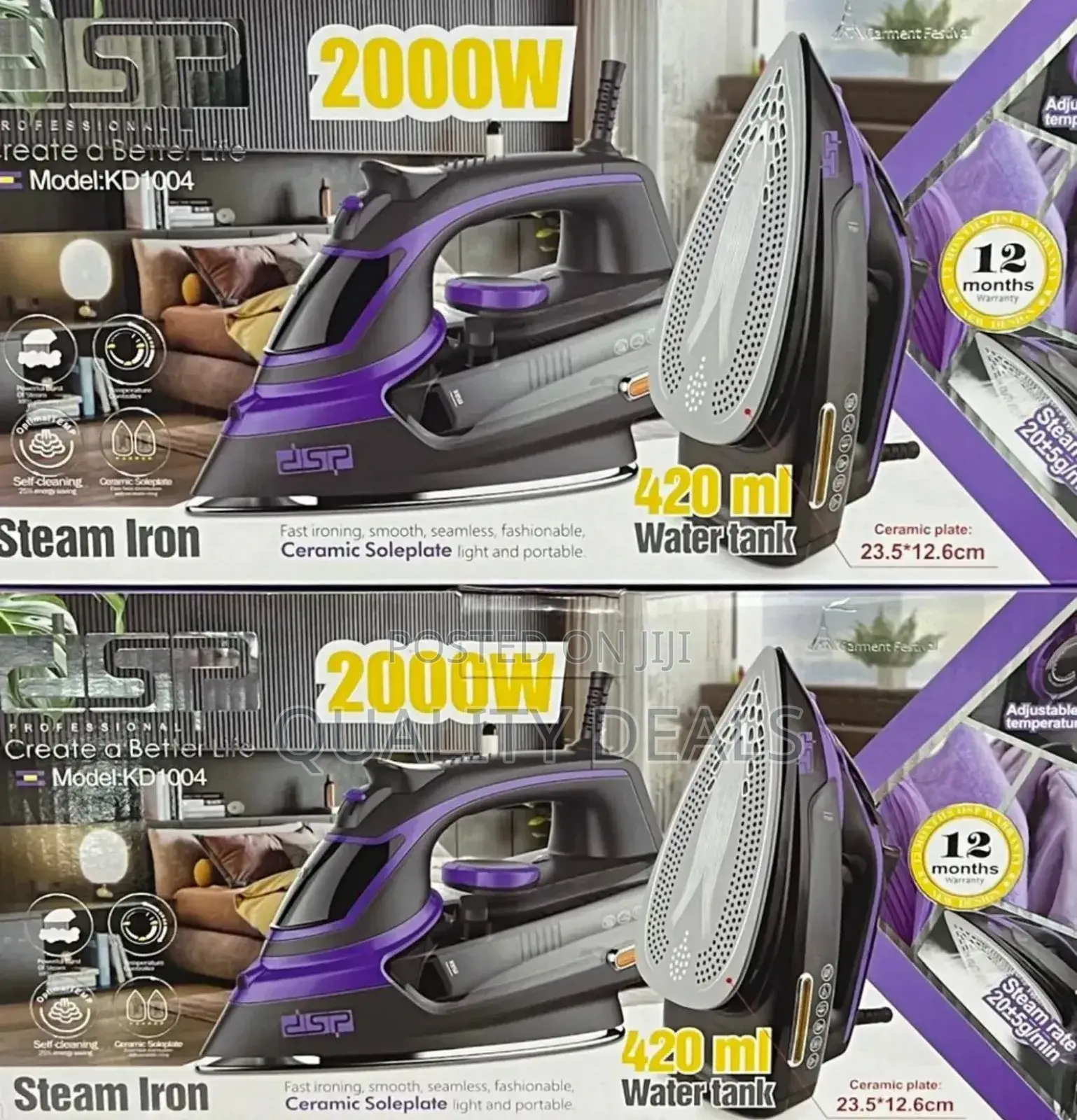 DSP Electric Steam Iron