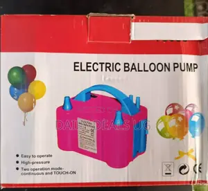 Pink in Colour Electric Balloon Pump
